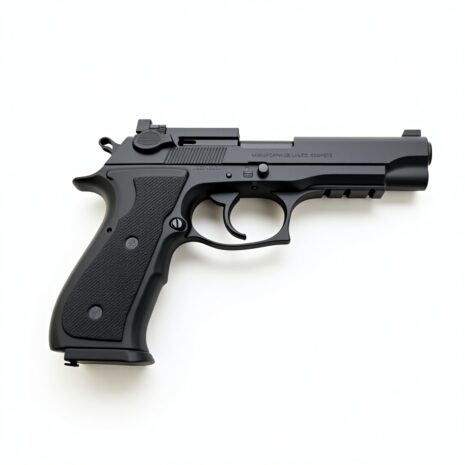 Flux_Dev_highresolution_stock_photo_of_a_sleek_modern_pistol_w_0